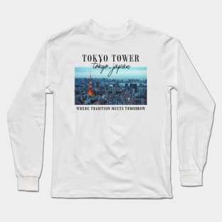 Tokyo Tower Tokyo Japan Long Sleeve T-Shirt